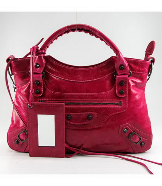 Balenciaga Motorcycle City Mini Bag Fucsia